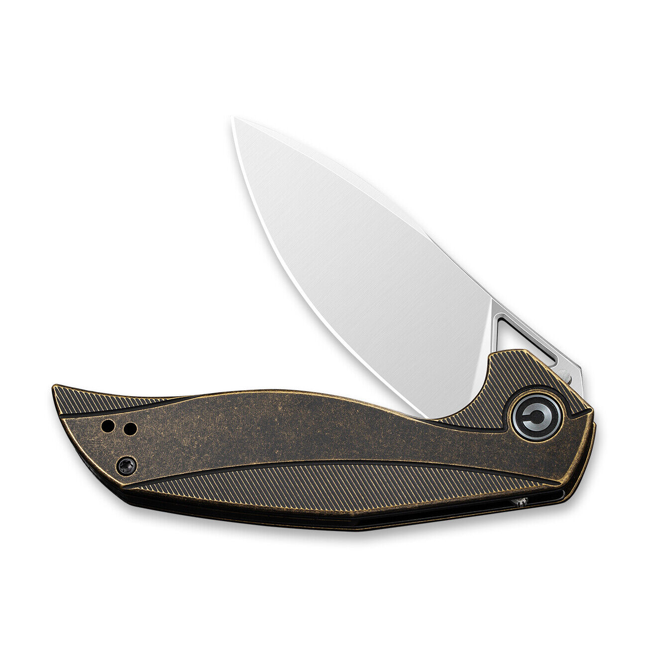 Civivi Knives Anthropos Liner Lock C903D D2 Stainless Brass Stainless