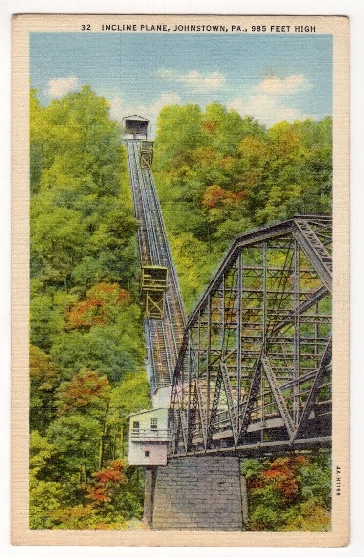 Johnstown Pennsylvania c1930\'s Incline Railway, transportation