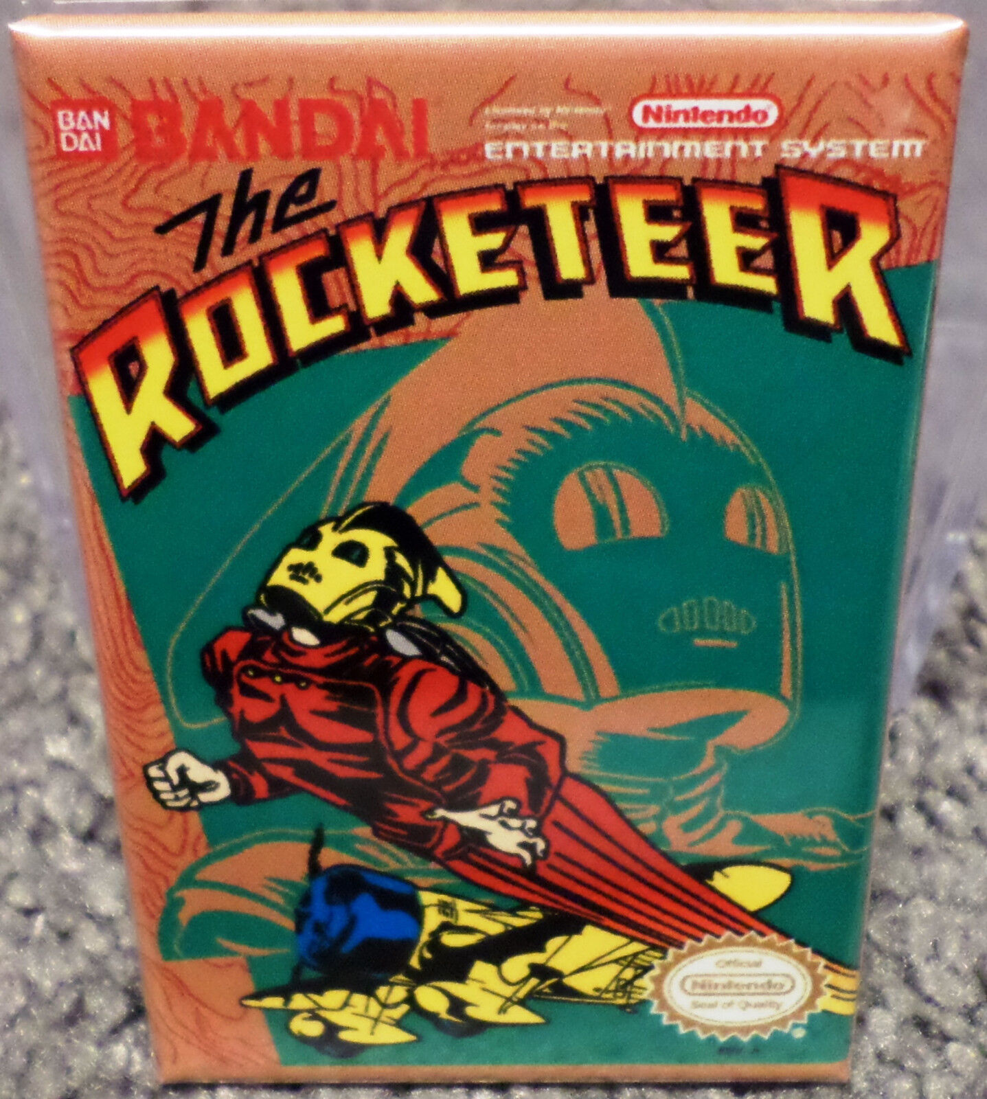 Rocketeer Nintendo NES Vintage Game Box  2\