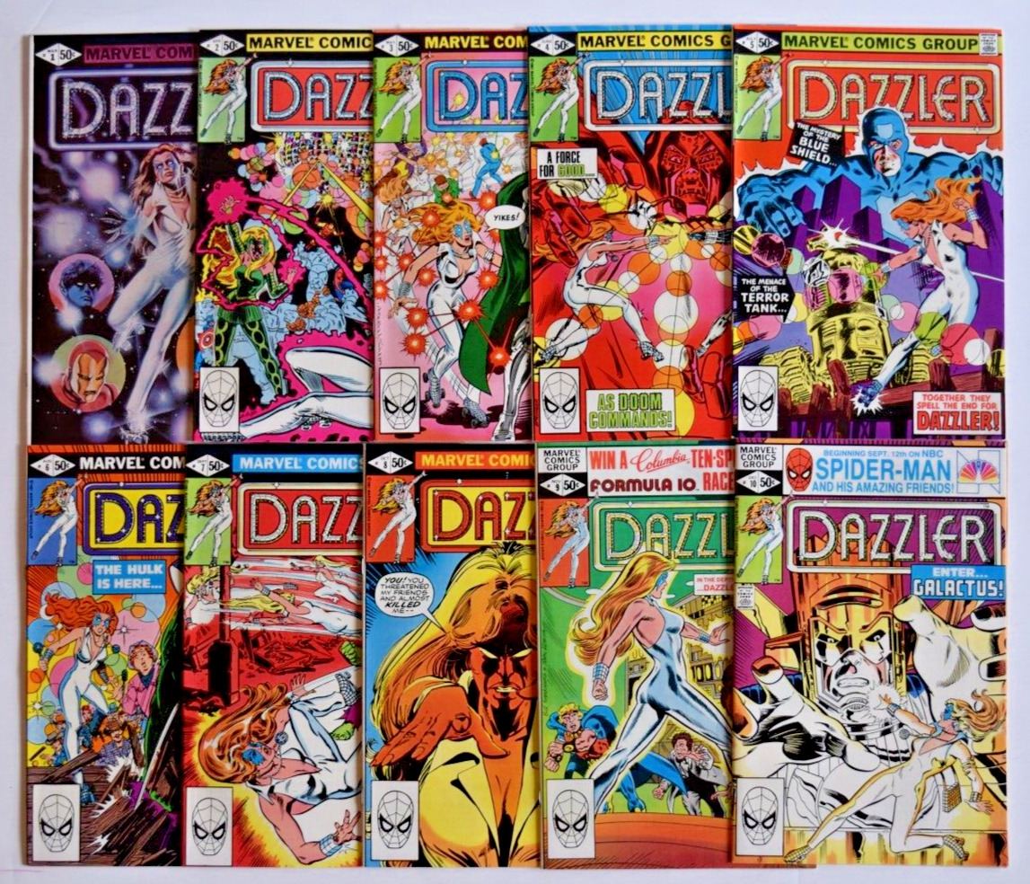 DAZZLER (1981) 42 ISSUE COMPLETE SET #1-42 MARVEL COMICS