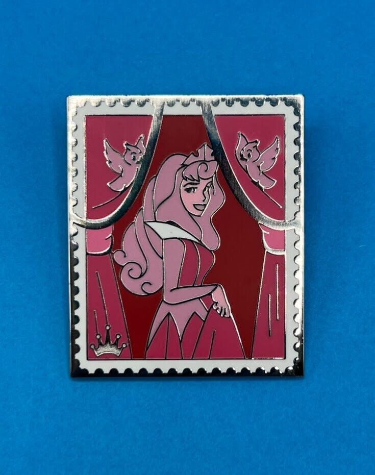 2011 Disney Pin Stamp Collection Sleeping Beauty Aurora Mystery Chaser