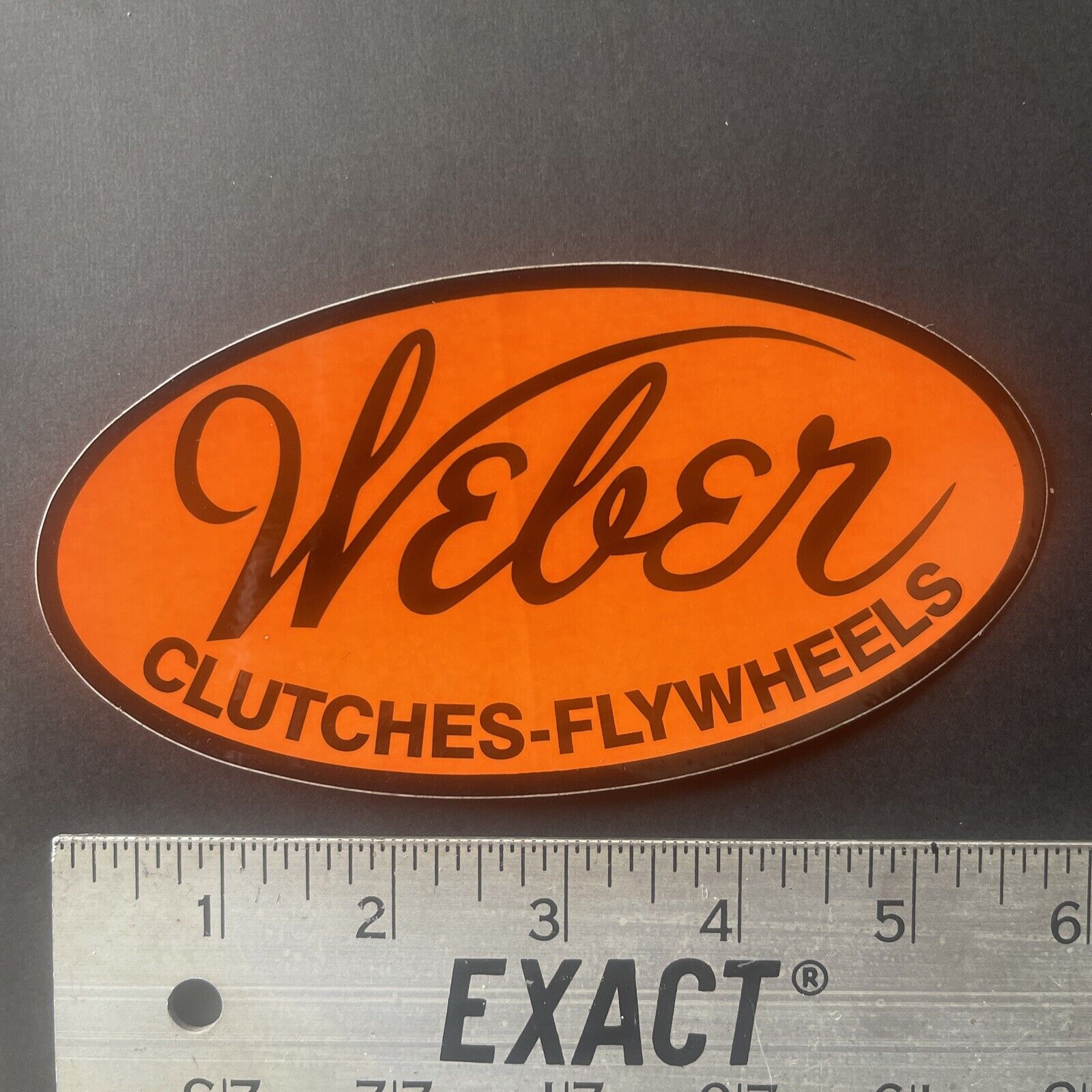 * VTG *   Weber  Clutches - Flywheels - decal/sticker