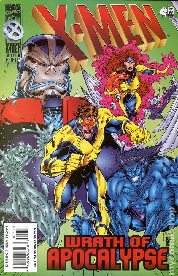 X-Men Wrath of Apocalypse #1 FN/VF 7.0 1996 Stock Image