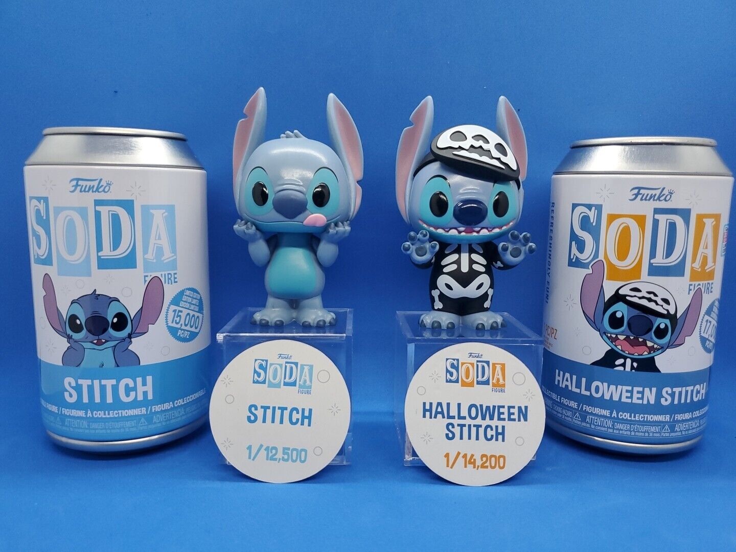 Funko Soda Pair Disney Regular & NYCC Halloween Stitch Commons $17.99 