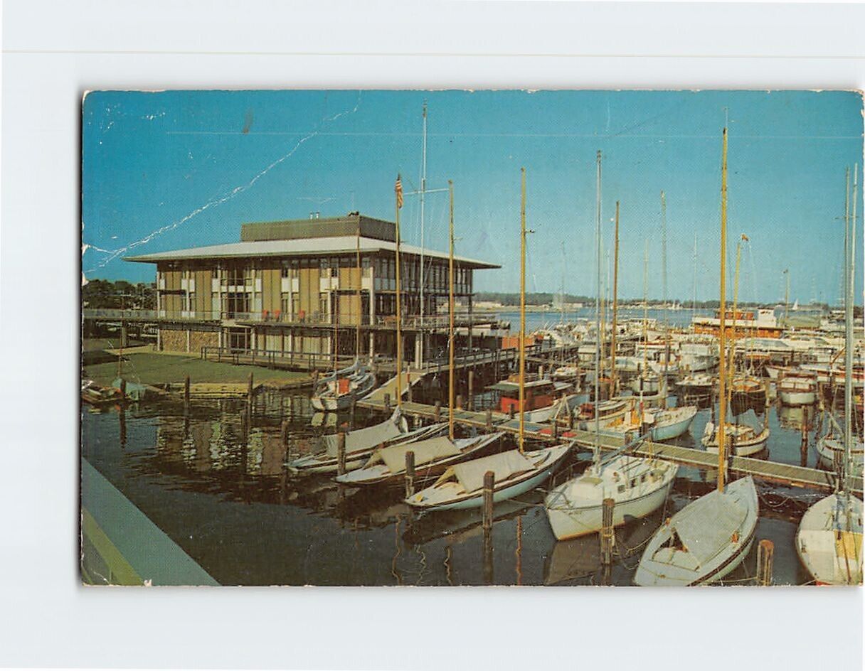 Postcard Annapolis Yacht Club Annapolis Maryland USA