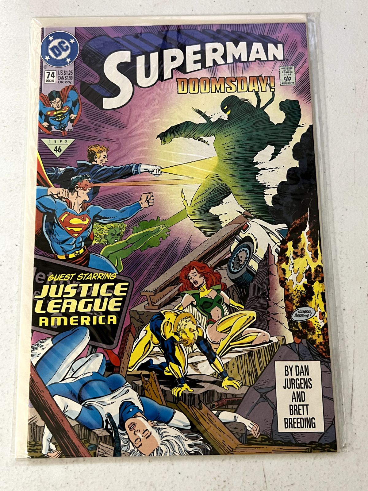 Superman #74: DC Comics. (1992)  | Combined Shipping B&B