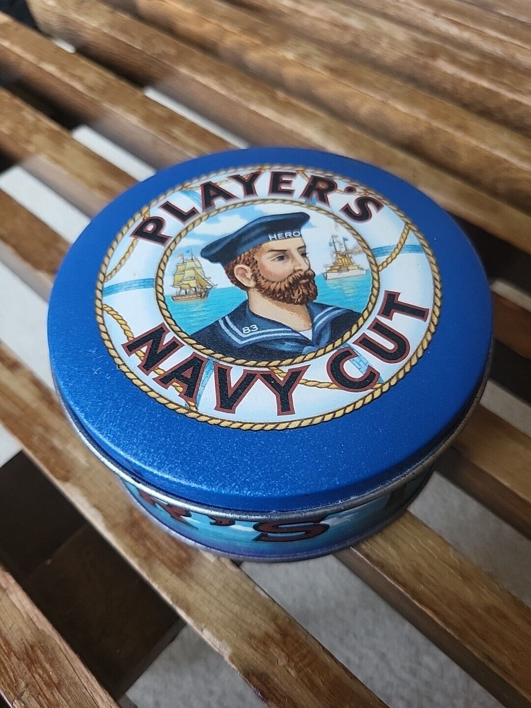 Players Navy Cut Collectible Tin And Drink Coasters Circa 1994