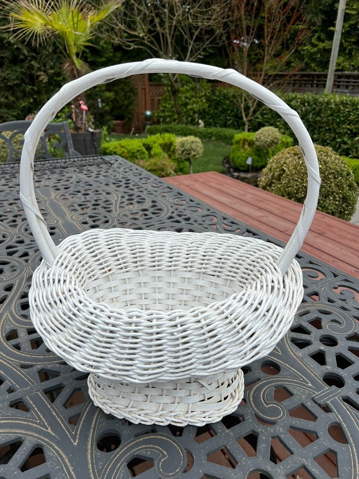 Antique Wicker Flower Basket - Harry and David
