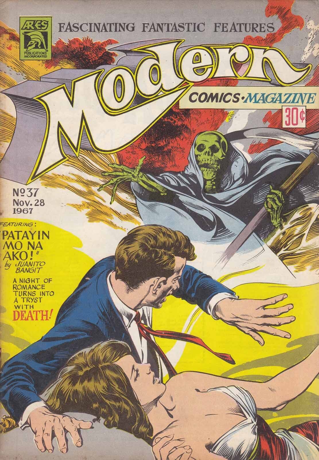 Modern Comics Magazine #37 VG; Ares | low grade comic - we combine shipping
