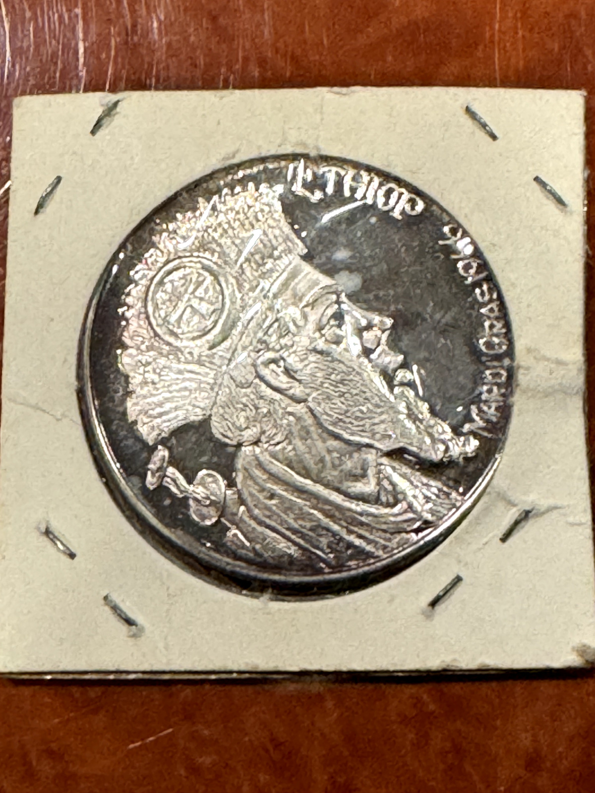rare 1966 Zulu HAS  .999 fine silver doubloon H. Alvin Sharpe