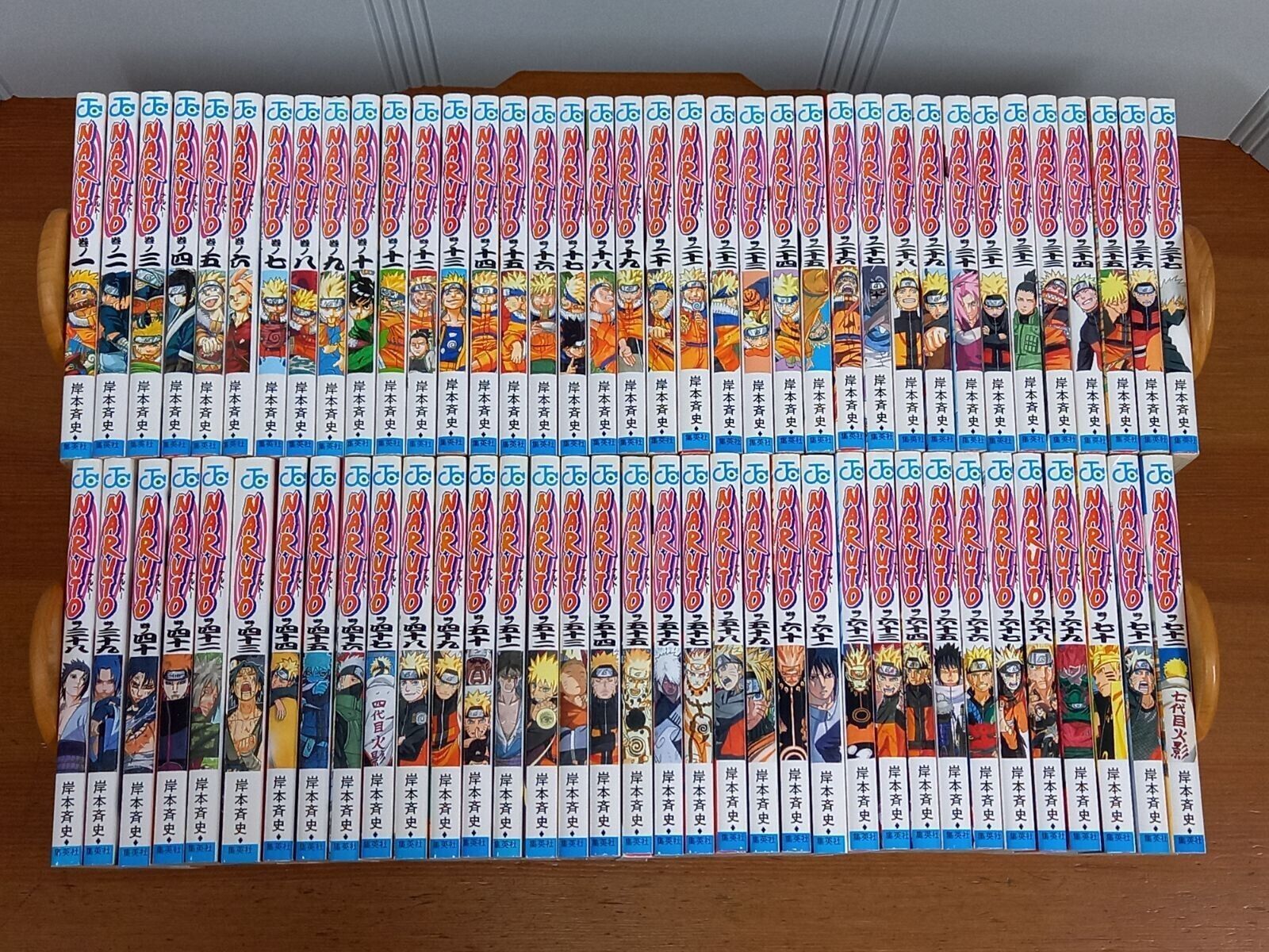 Naruto Vol.1-72 Complete Set Manga Japanese Comics Masashi Kishimoto Japan