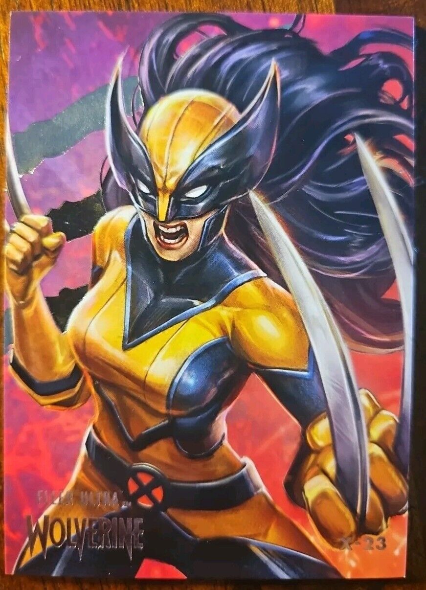 2023 Fleer Ultra Marvel Wolverine  Card  #35 X-23  Nice