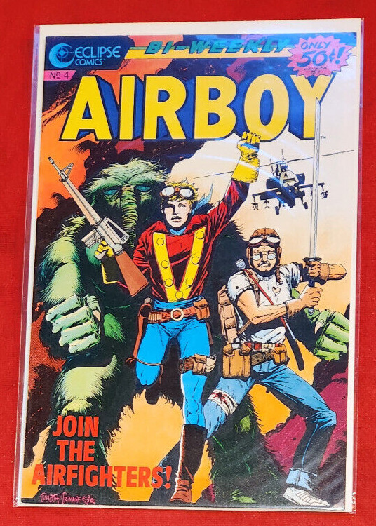 Eclipse Comics Airboy #4 1986