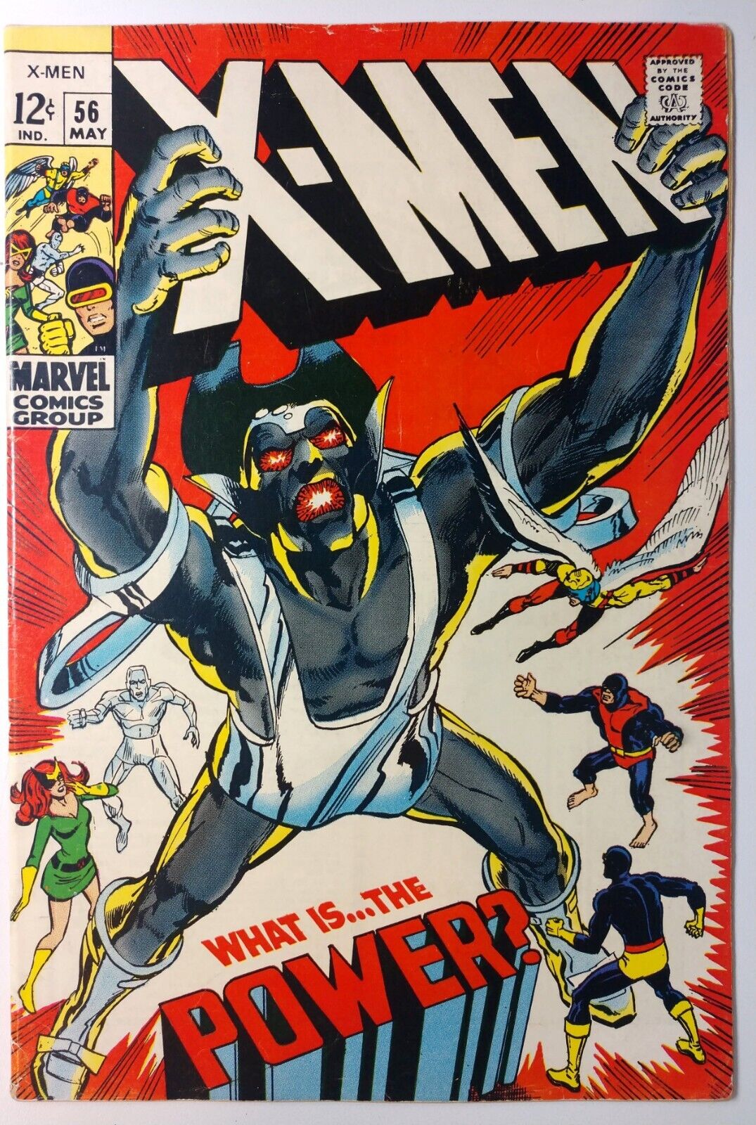 The X-Men #56, 1ST APP OF THE LIVING MONOLITH