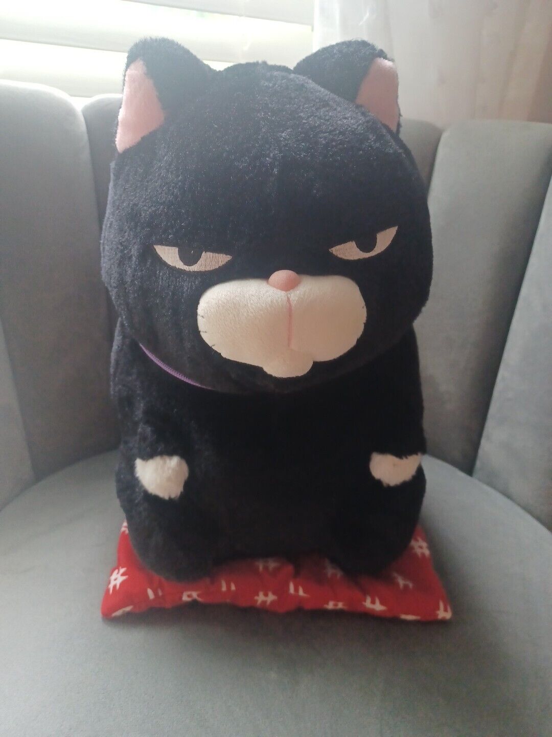 HIGE MANJYU BIG Plush Toy ANKO Cat Stuffed Japan Limited rare 