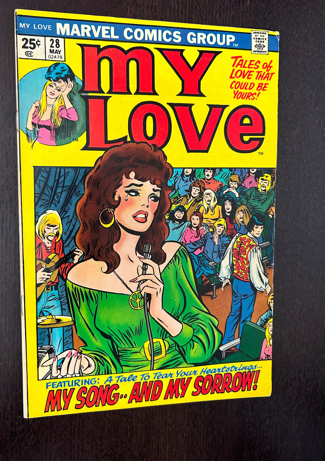 MY LOVE #28 (Marvel Comics 1974) -- Bronze Age Romance -- FN