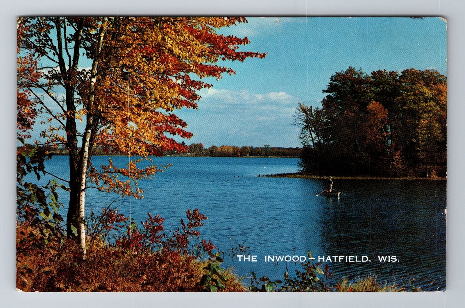 Hatfield WI-Wisconsin, The Inwood, Antique, Vintage Postcard