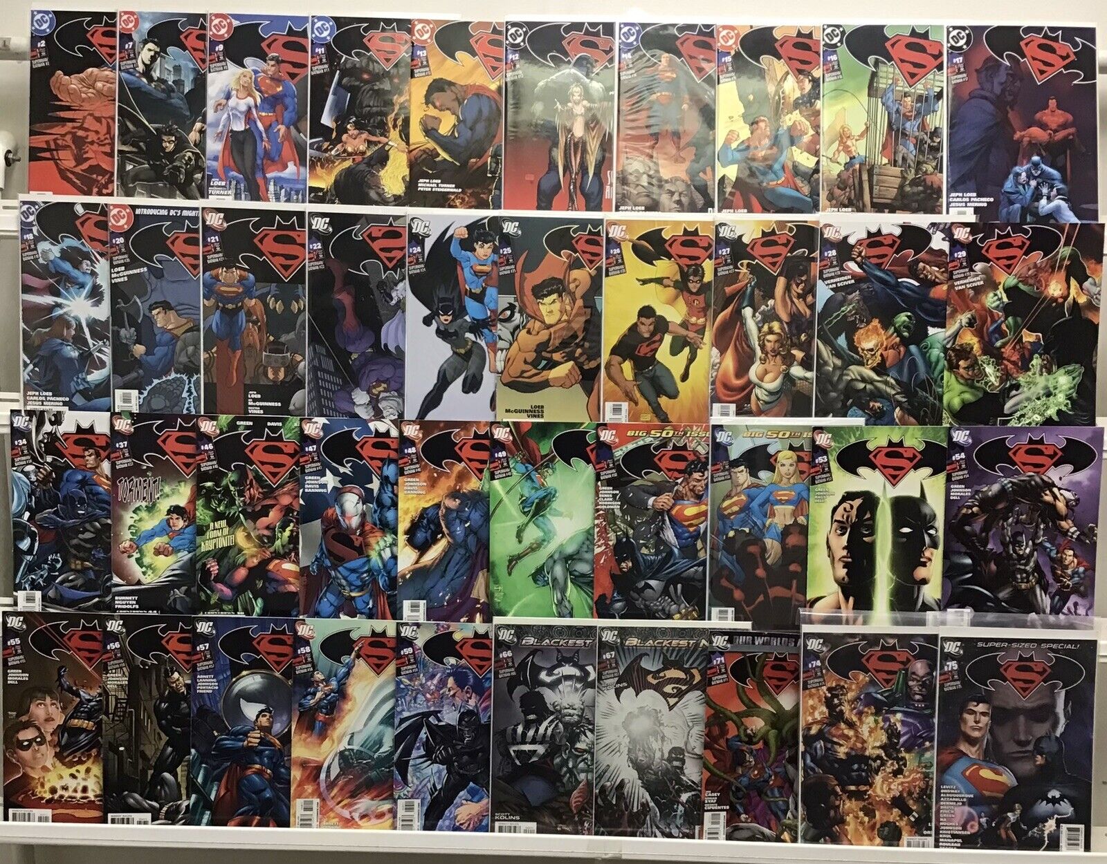 DC Comics Superman/Batman Lot Of 40 Comics 