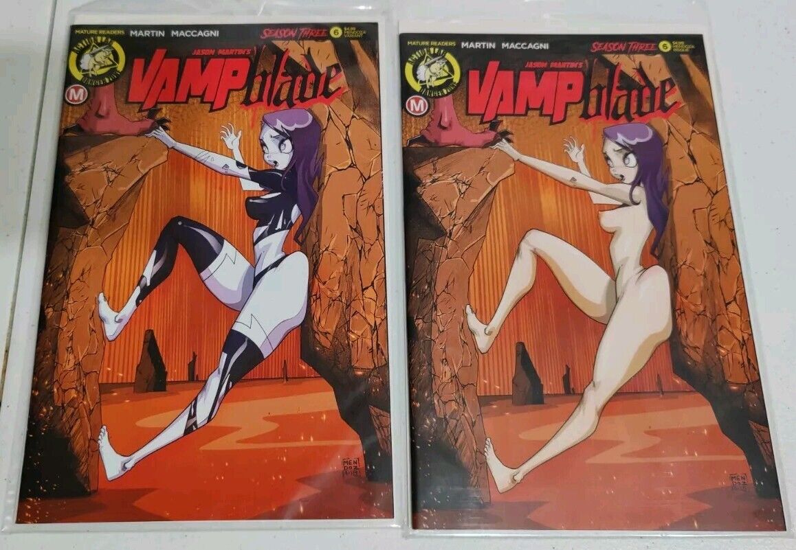 Vampblade Season 3 #6 Mendoza Cover Set *Never Read*