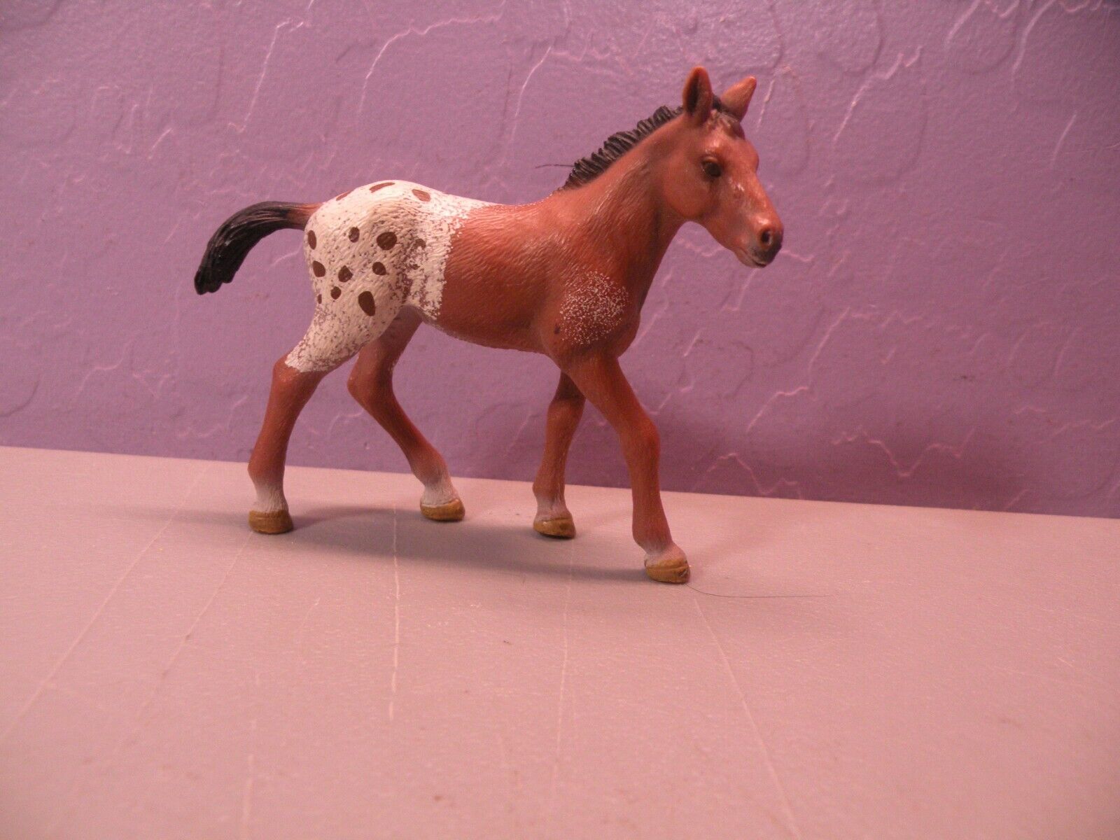 Schleich Appaloosa Foal Colt Baby Horse Animal figure 2012 Retired 13733