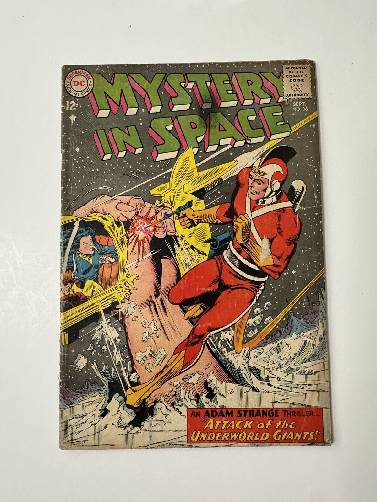 Mystery In Space #86 (1963, DC) [c] Adam Strange