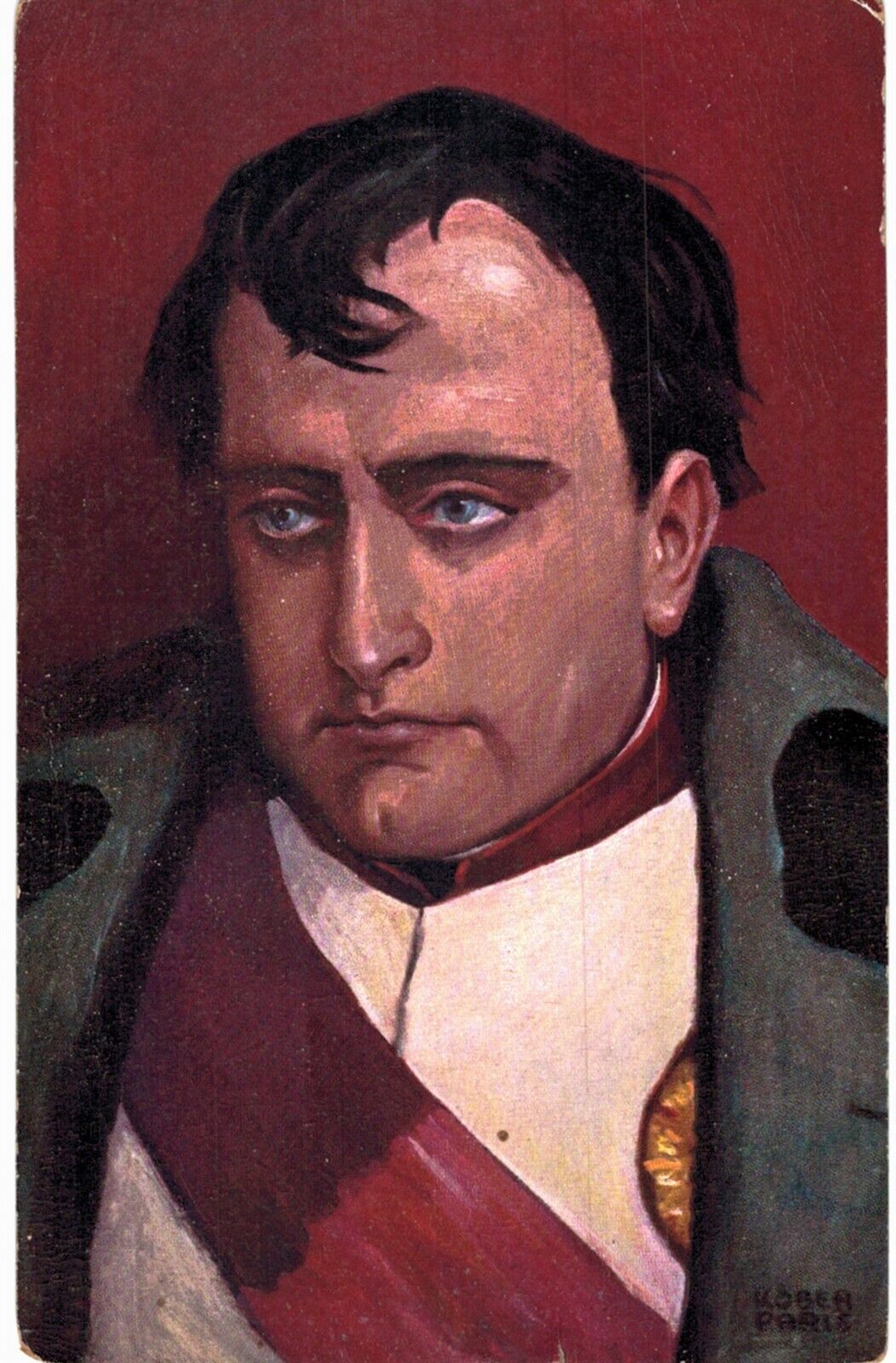 Emperor Napoleon Portrait Without Hat 1910 