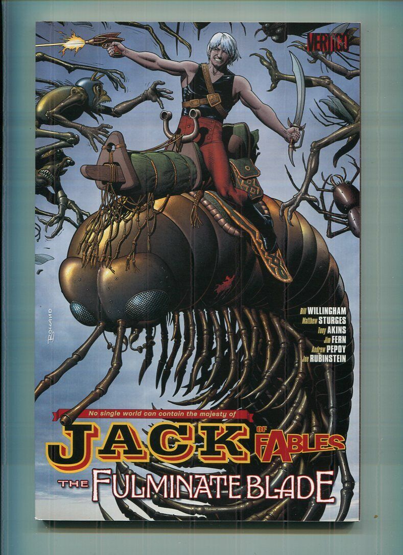 JACK OF FABLES THE FULMINATE BLADE VOL 8 NM 9.6 ASTOUNDING COVER GEM 