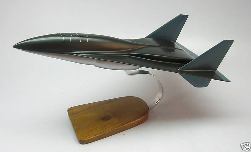 Mach-6 Aurora U.S. Air Force Airplane Desktop Wood Model Regular 