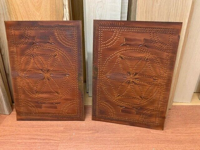 Primitive Country RUSTY TIN 2 PANELS