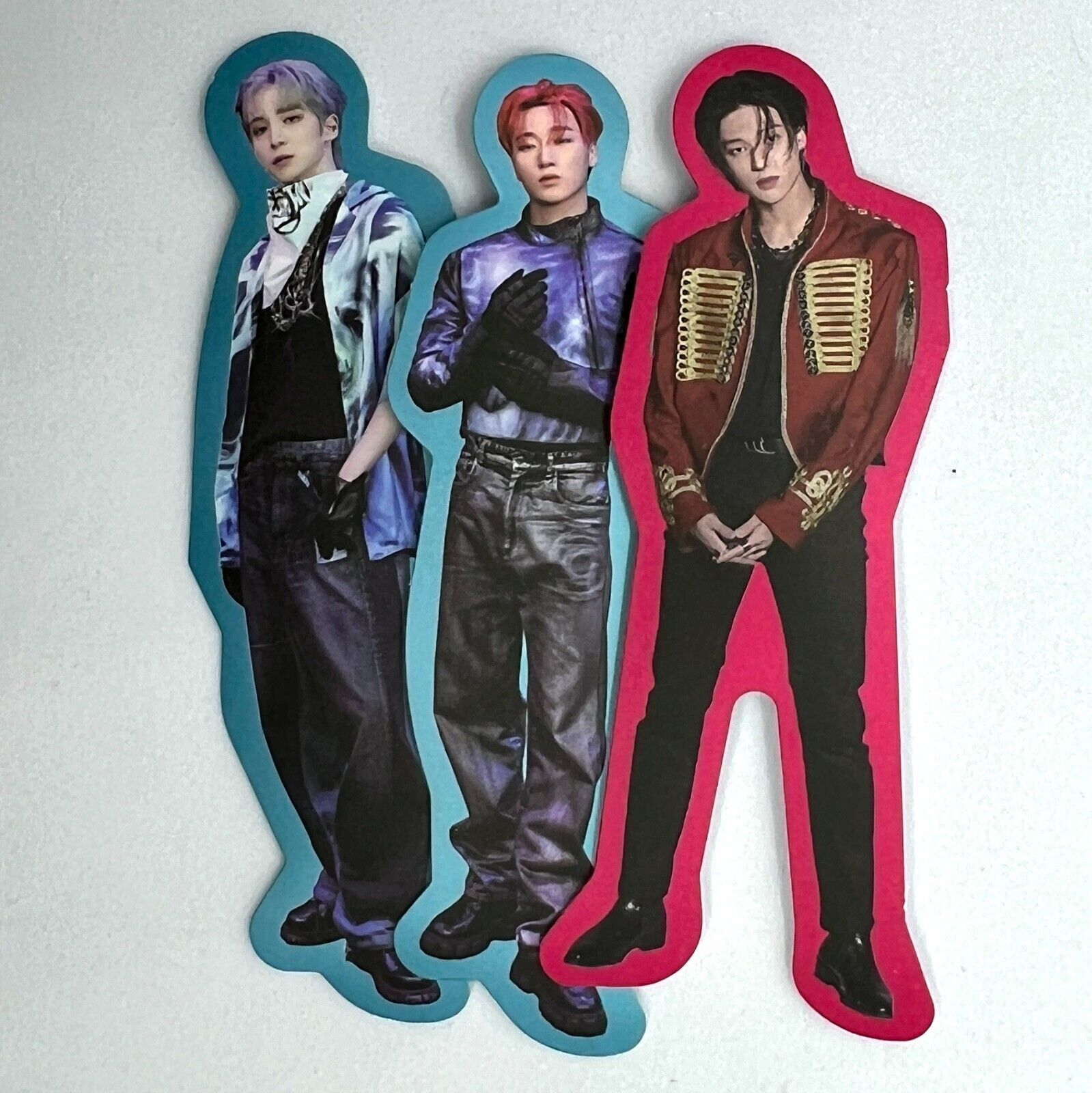 ATEEZ The World Ep Fin Will Sticker Set of 3 Yunho San Wooyoung K-pop