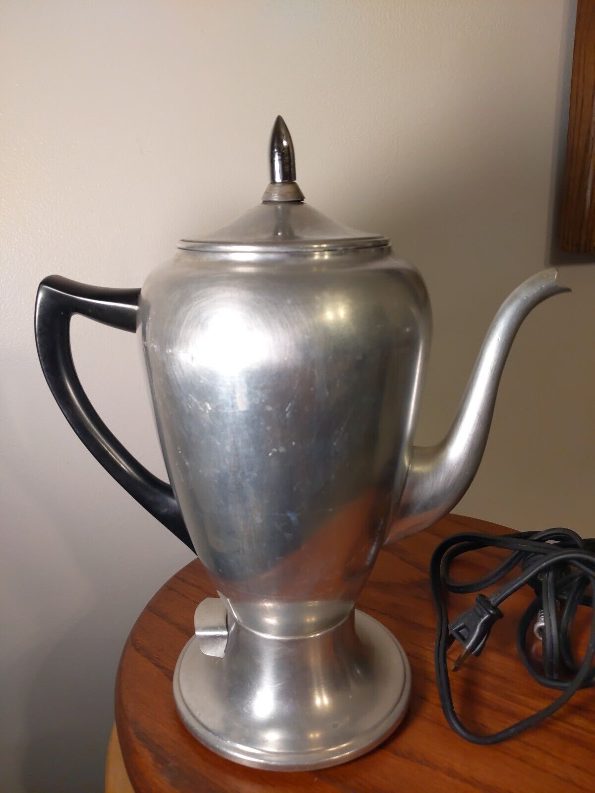 Vintage  Working Mirro-Matic Electric Percolator 9 Cups
