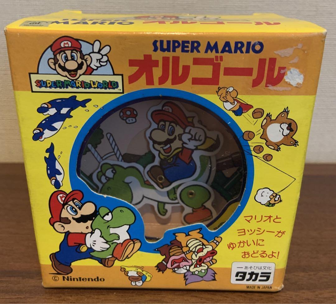 TAKARA Super Mario World Theme SUPER MARIO Music Box Unopened 1991 Japan Rare
