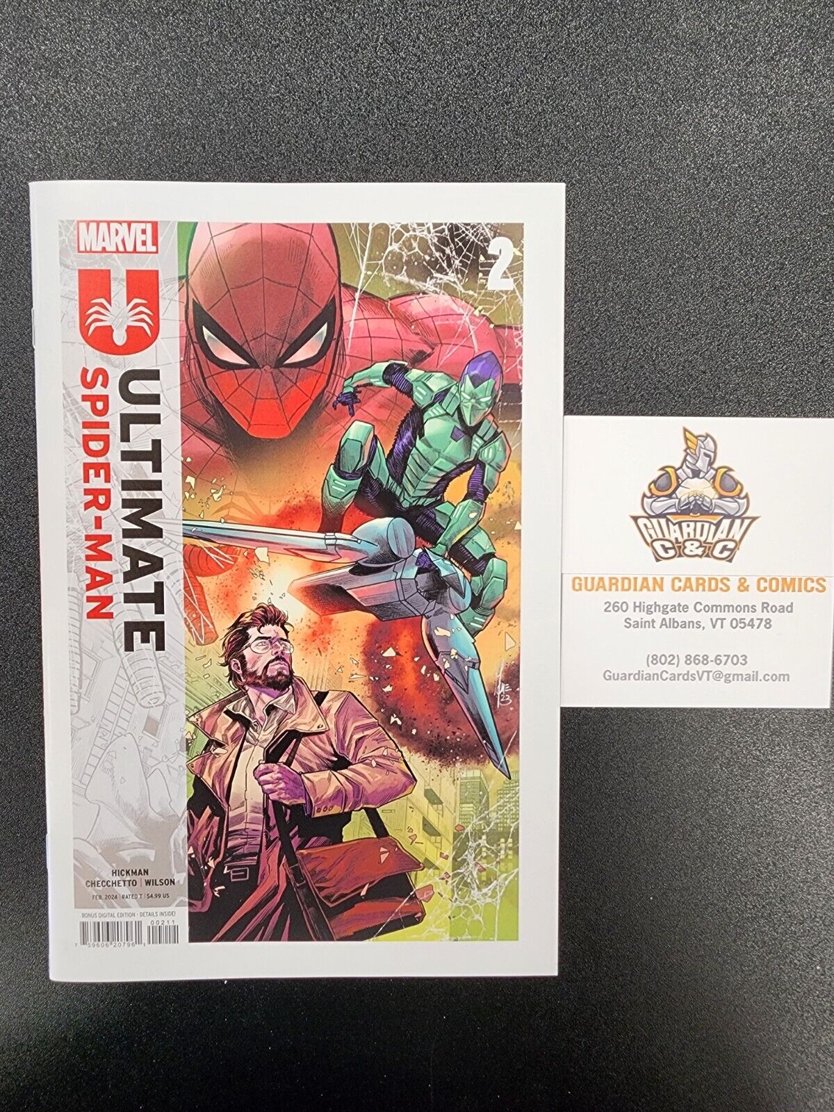 Ultimate Spider-Man #2 (2024) Marvel Comics Hickman Checchetto Wilson Cover NEW