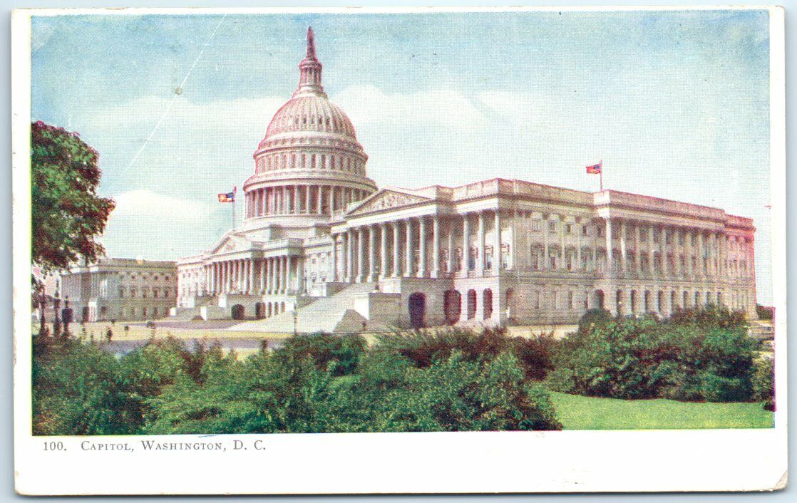Postcard - Capitol, Washington, D. C.