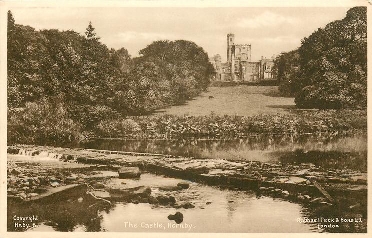 Hornby Yorkshire The Castle England OLD PHOTO