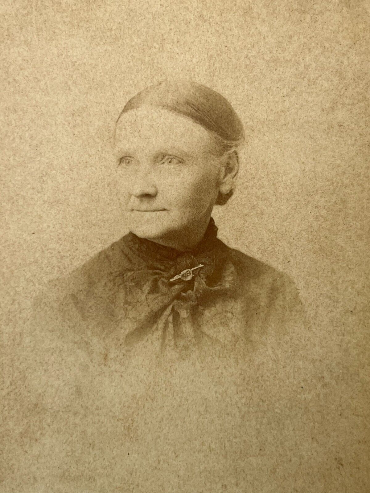 San Francisco California Cabinet Photo SARAH L. FOARD CHURCH ID\'d Woman 1890