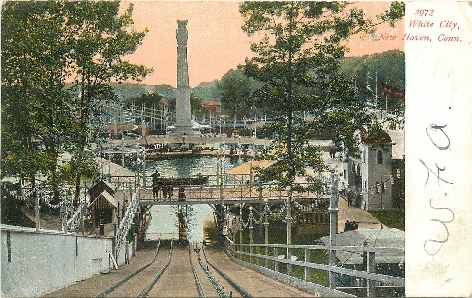 Postcard C-1910 Connecticut New Haven White City Amusement Souvenir 22-12466