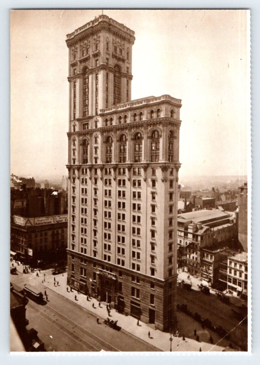 Times Building Times Square 1905 New York City Reprint Postcard BRL17