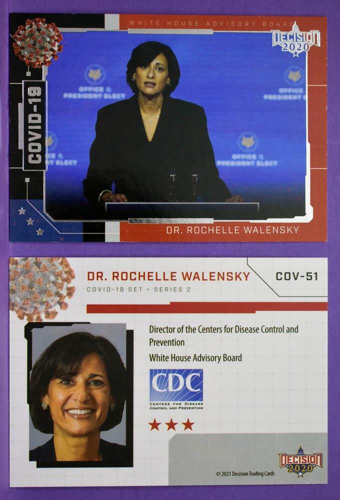 Decision 2020 Series 2 COV-19 INSERT SET #51 Dr. Rochelle Walensky CDC Director
