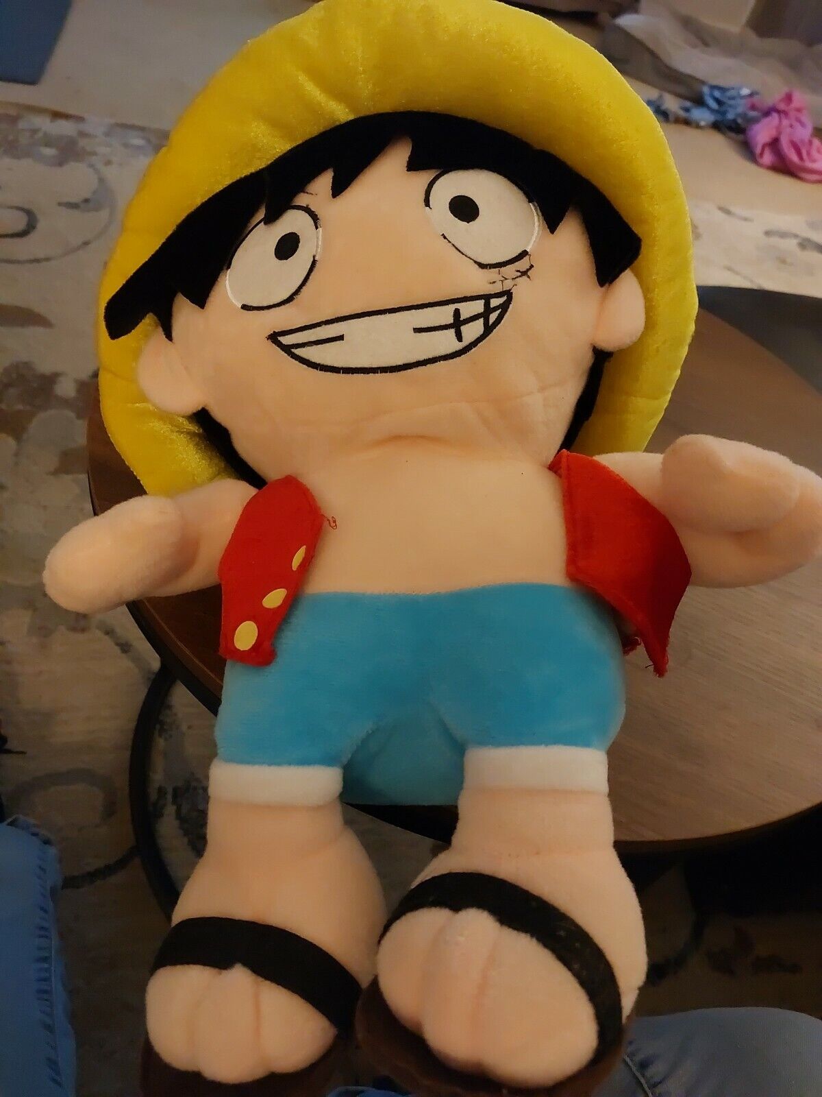 One Piece Luffy  21 Inch Tall  Plush Doll