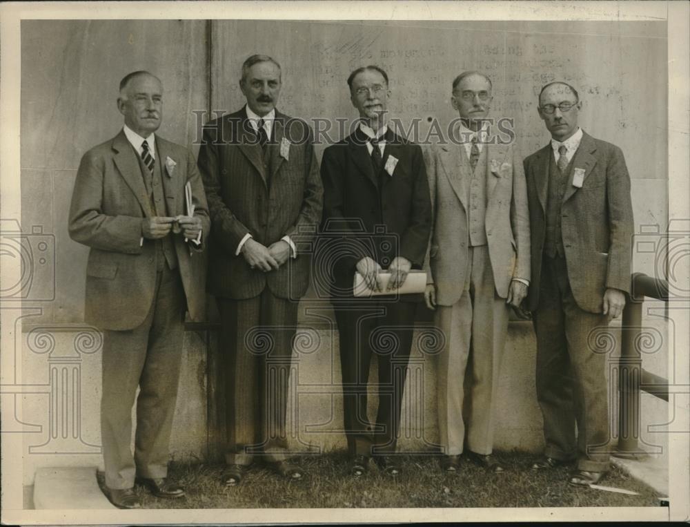 1926 Press Photo Doctors Attending Annual Meeting of Natl. Tuberculosis Assn.