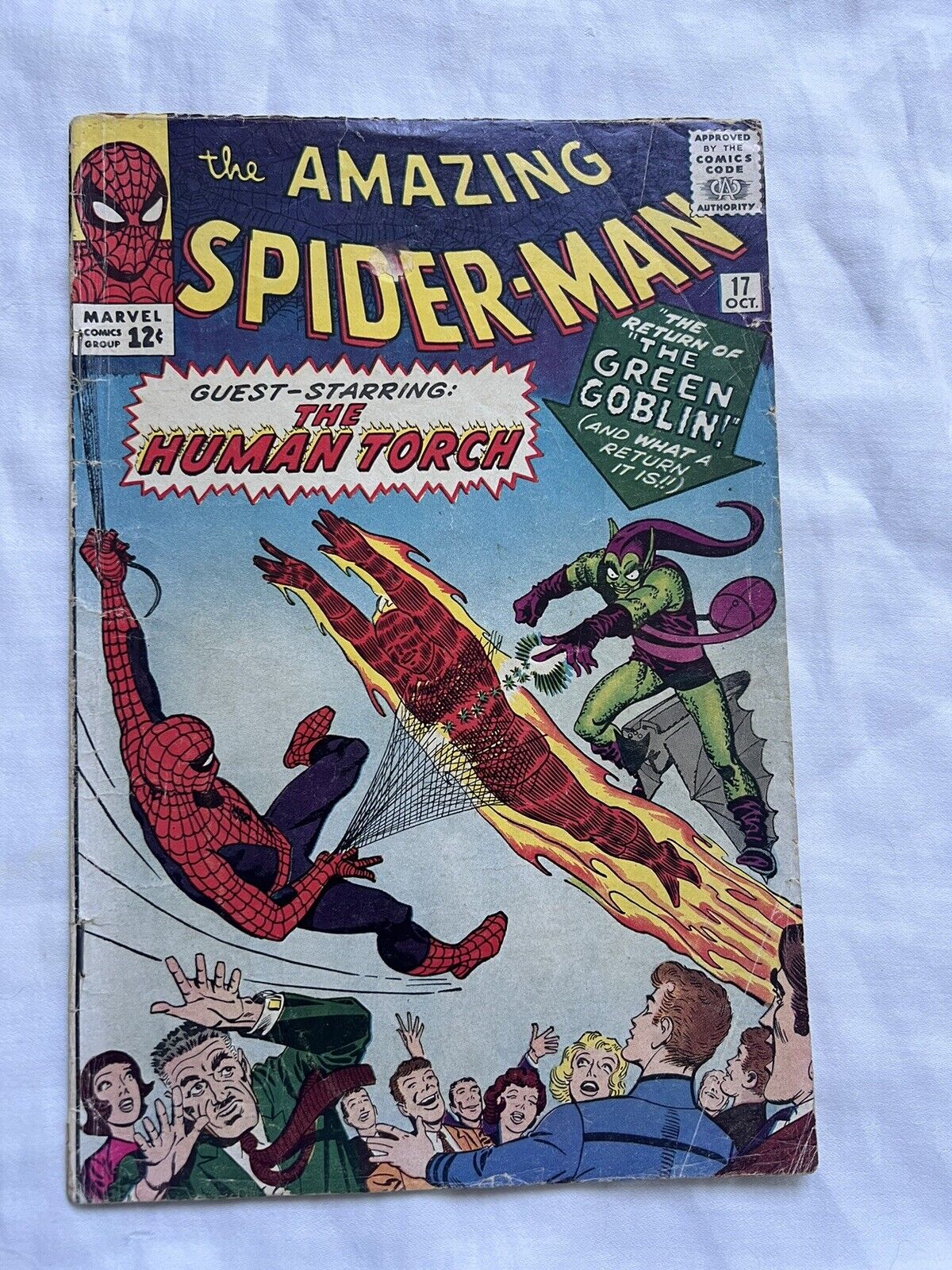 Amazing Spider-Man #17 (1964) 2nd Green Goblin Appearance