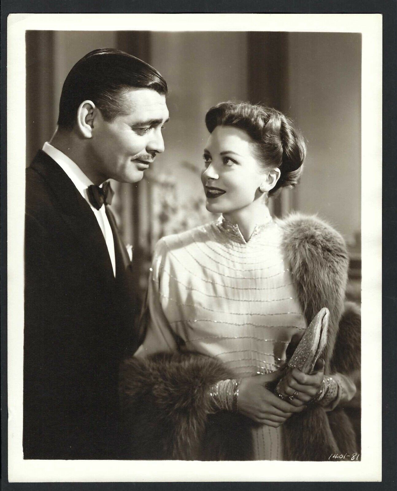 CLARK GABLE + Deborah Kerr VINTAGE 1947 DBLWT ORIGINAL PHOTO