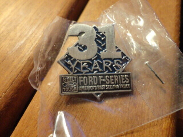 FORD F-SERIES 31 YEARS BEST SELLING TRUCK LOGO AUTOMOTIVE HAT PIN