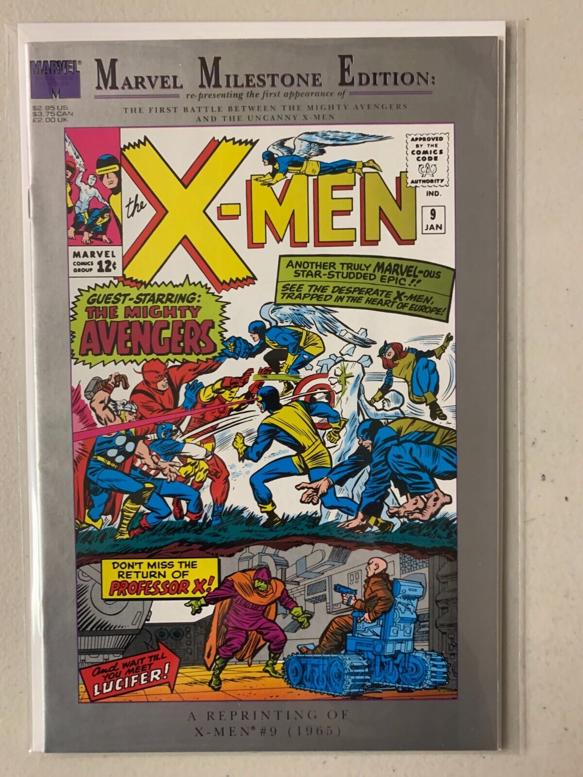 Marvel Milestone Edition X-Men #9 reprint 6.0 (1991)