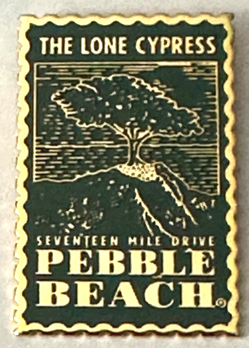 The Lone Cypress Seventeen Mile Drive Pebble Beach Pin Travel Souvenir