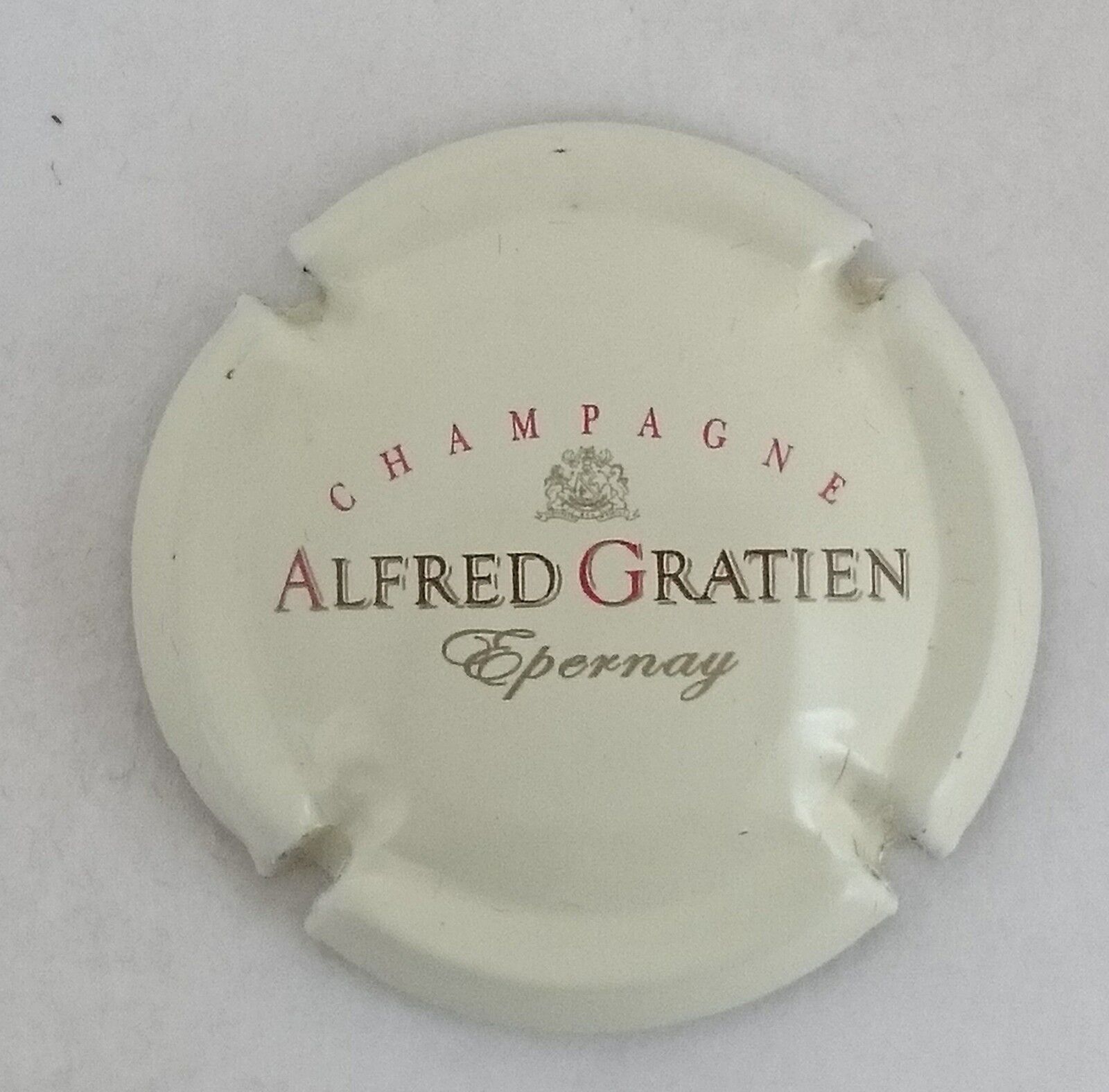GRATIEN alfred n°6 cream bottom champagne capsule