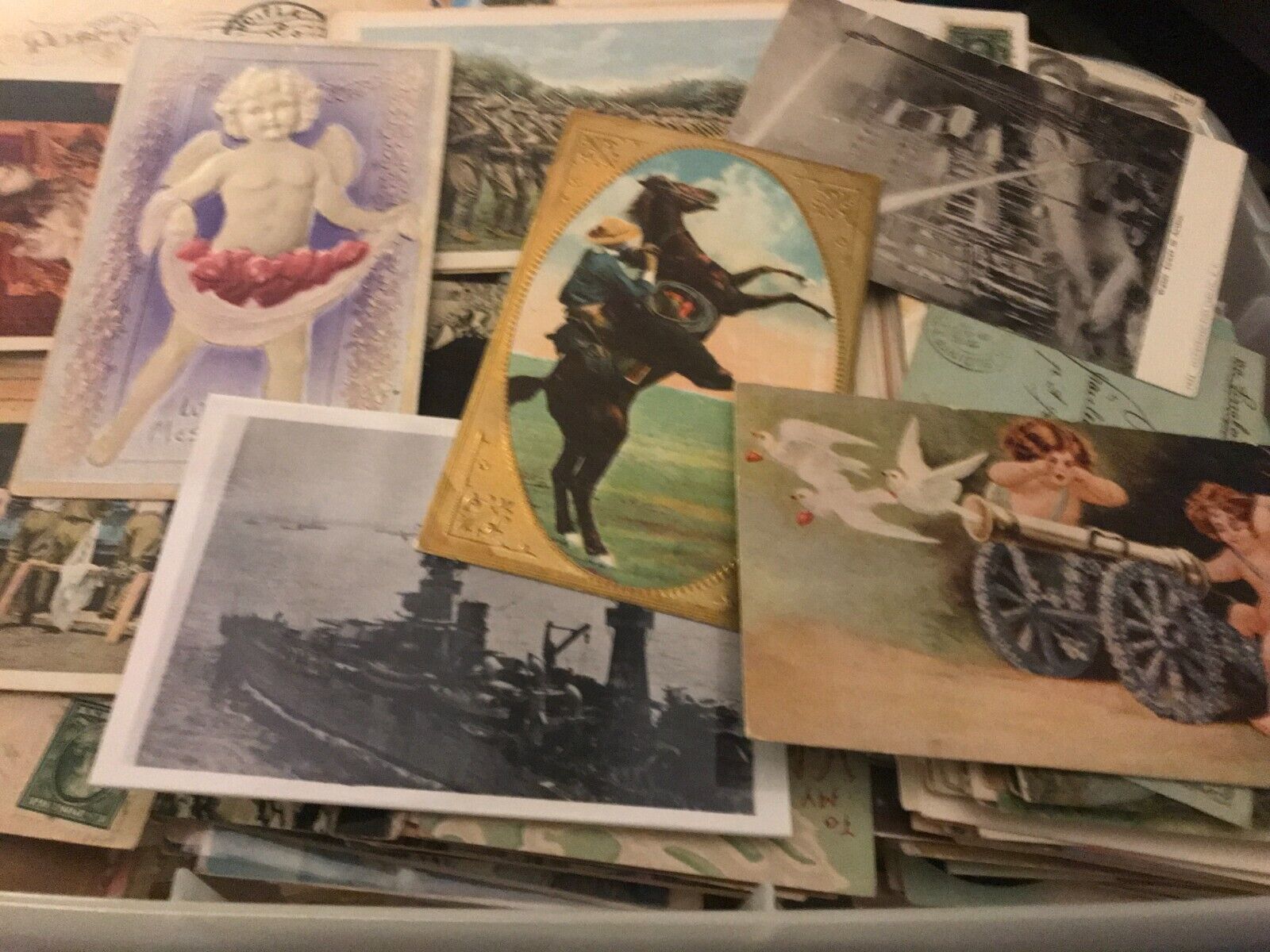 Vintage Postcard Lot of 20. Undivided Back/ Chrome. Posted & Unposted. 1900's.