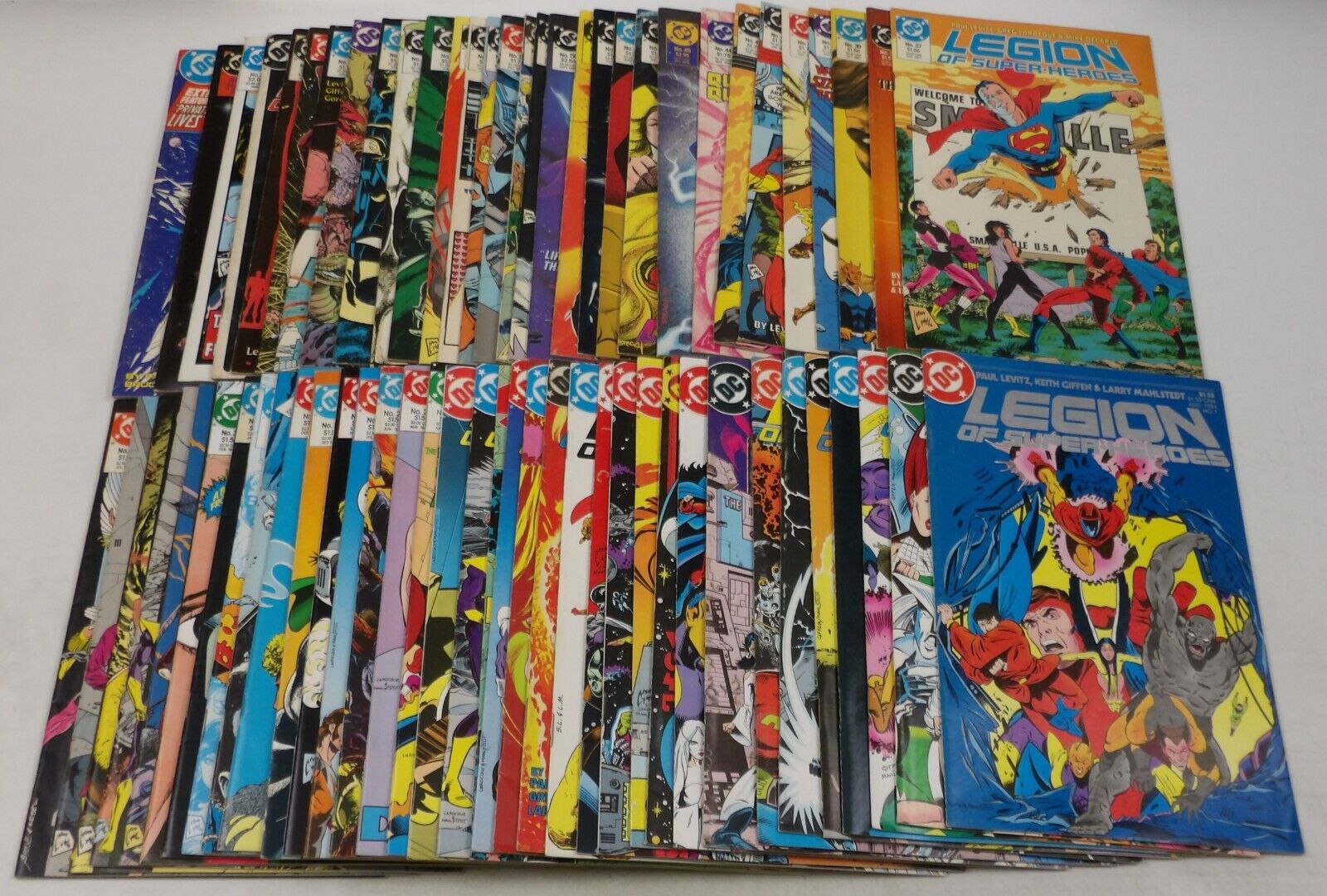 Legion of Super-Heroes Vol. 3 #1-63 VF/NM complete series + Annual #1-4 1984
