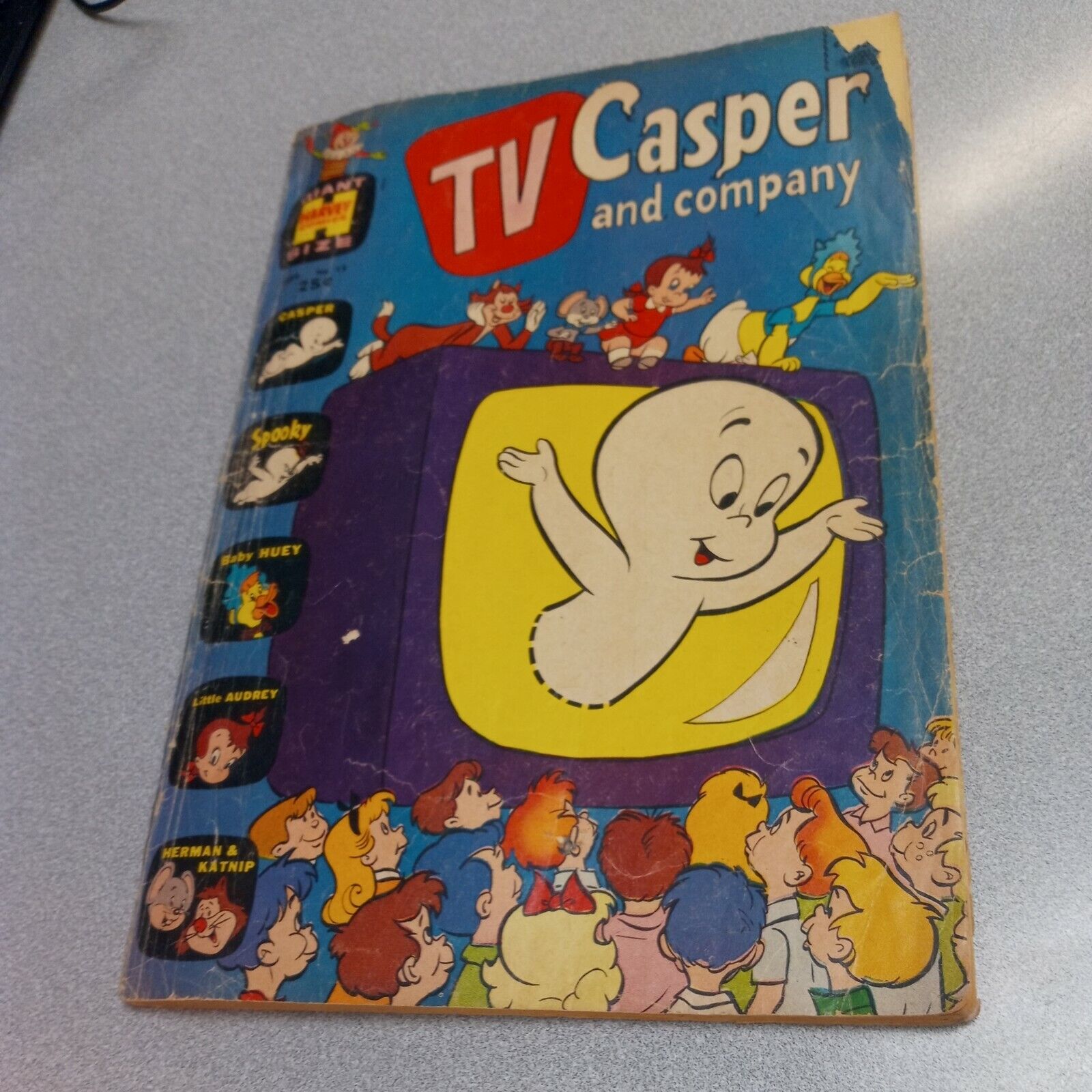 TV Casper and Company #13 Harvey Comics 1968  The Magic Mirror Silver Age giant